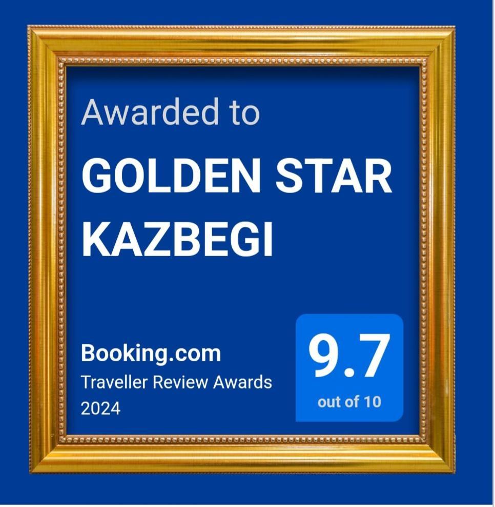 Golden Star Kazbegi Hotel Buitenkant foto